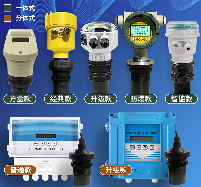 側(cè)壁式超聲波液位計(jì)產(chǎn)品分類(lèi)圖